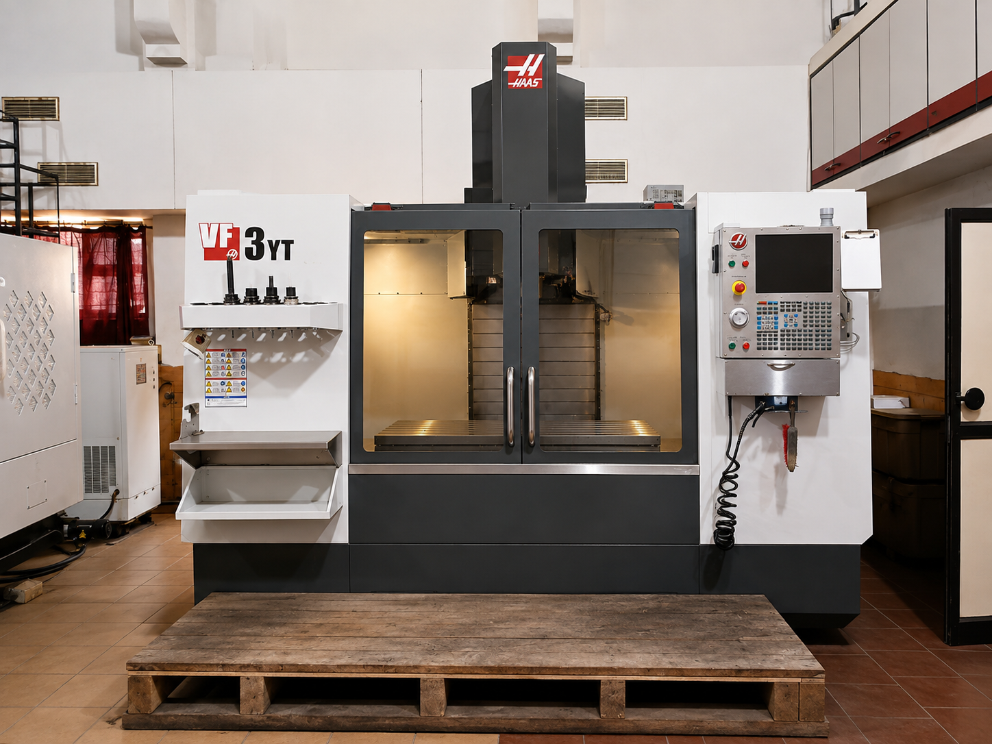 Precision CNC machining of a mould block