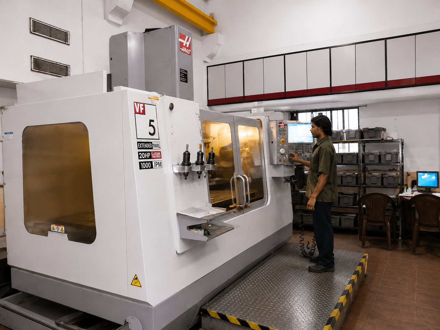 EDM machining of mould components